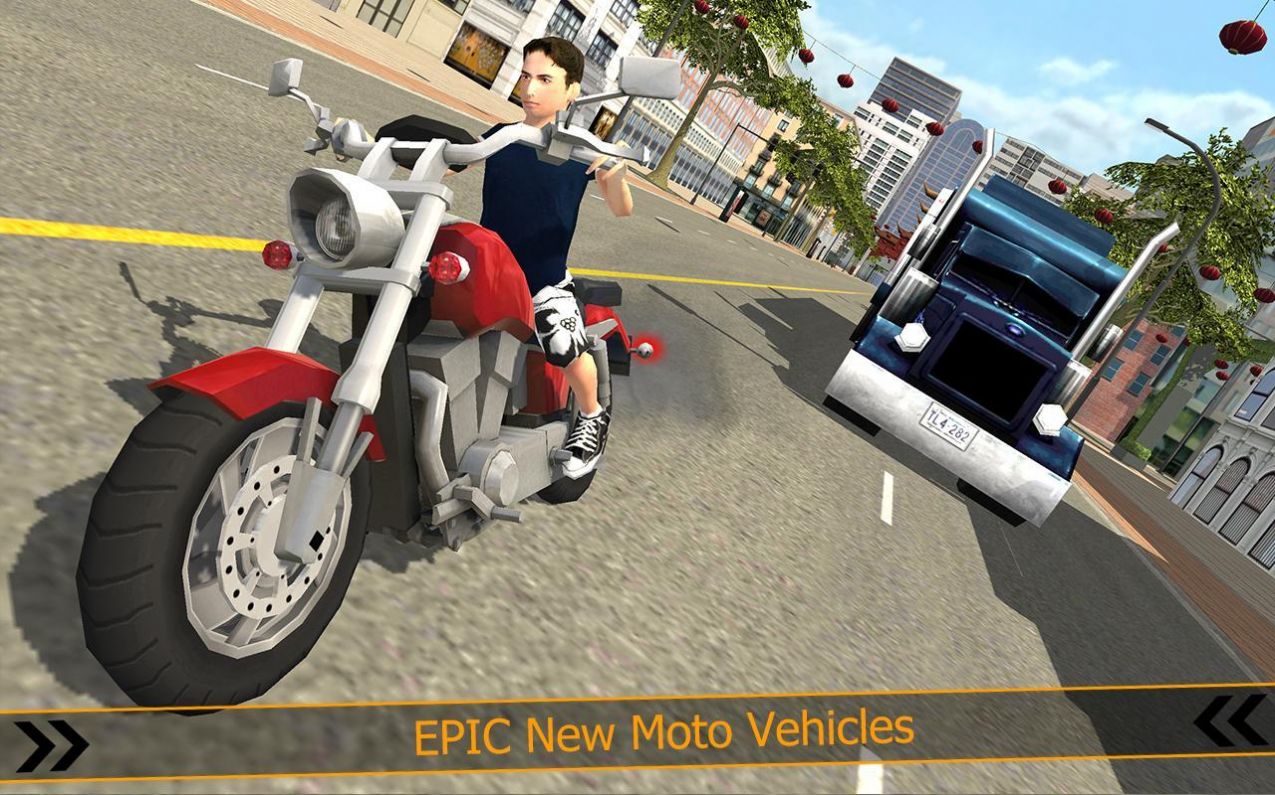 城市摩托驾驶模拟器游戏手机版最新下载